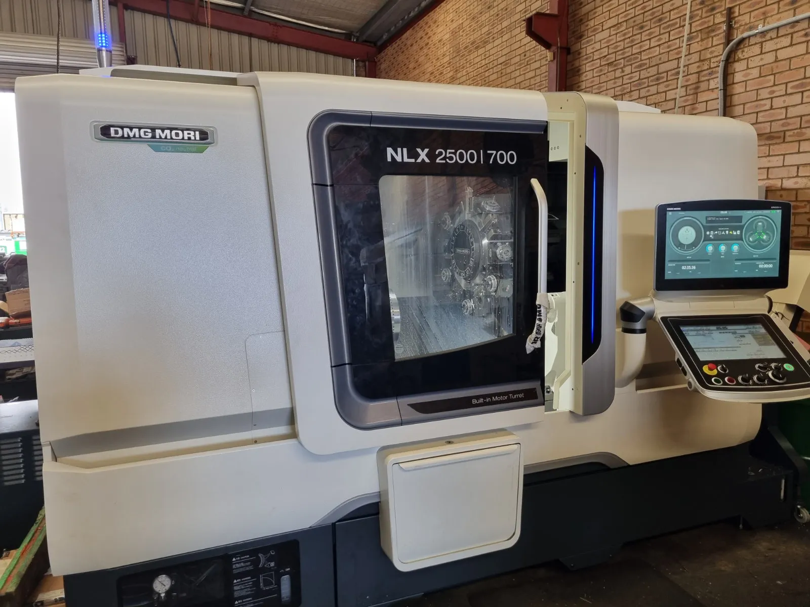 CNC machining centre in our workshop